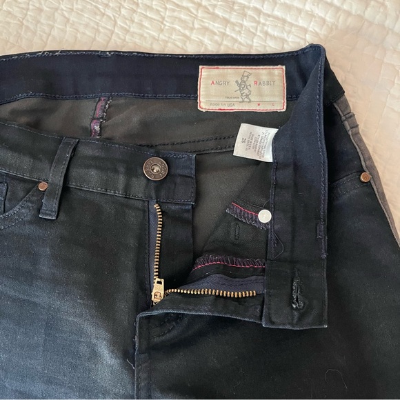 Angry Rabbit Contrast Skinny Jeans - Picture 5 of 9